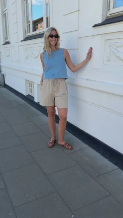 Say INA Copenhagen Shorts - Amalie - Chocolate Brown