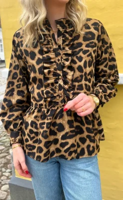 Say INA Copenhagen Skjorte - Evie - Leopard