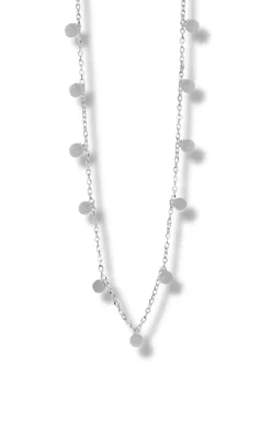 Smykkeli Copenhagen Halskæde - Shiny Drop - Silver Colour