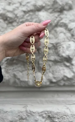 Smykkeli Copenhagen Halskæde - Elisabeth - Gold Colour