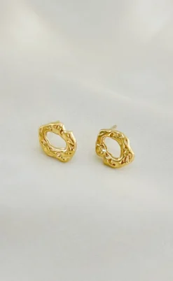 Smykkeli Copenhagen Øreringe - Augusta - Gold Colour