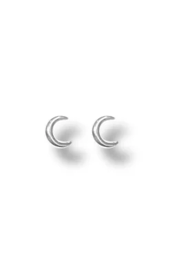 Smykkeli Copenhagen Øreringe - Montreal Moon - Silver Colour