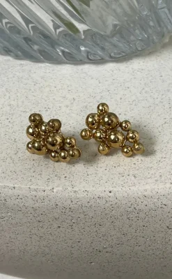Smykkeli Copenhagen Øreringe - Bonbon - Gold Colour