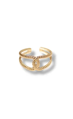 Smykkeli Copenhagen Ring - Sus - Gold Colour