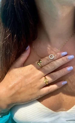 Smykkeli Copenhagen Ring - Brooklyn - Gold Colour