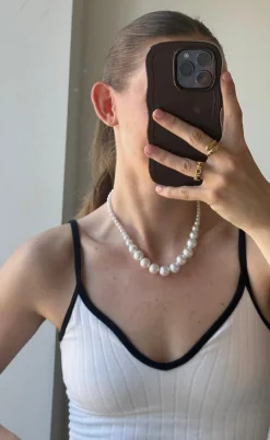 Smykkeli Copenhagen Ring - Mom - Golden