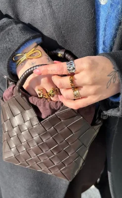 Smykkeli Copenhagen Ring - Mom - Golden
