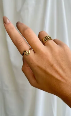 Smykkeli Copenhagen Ring - Dublin - Gold Colour