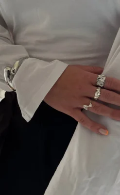Smykkeli Copenhagen Ring - Mathilde - Silver Colour