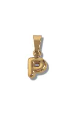 Smykkeli Copenhagen Vedhæng - Chunky Letter - Gold Colour
