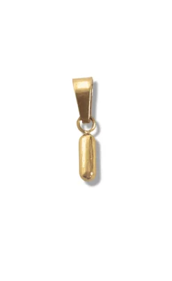 Smykkeli Copenhagen Vedhæng - Chunky Letter - Gold Colour