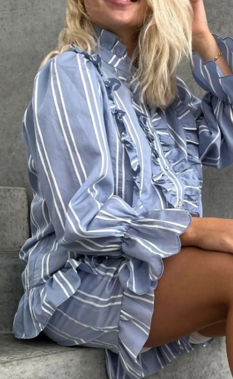 Stories From The Atelier Skjorte - Before You - Blue