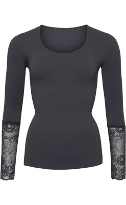 Tim & Simonsen Bluse - Mary - Antracite