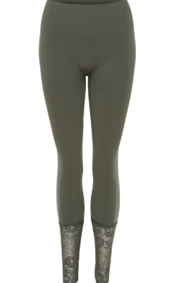 Tim & Simonsen Leggings - Martha Lace - Oliva