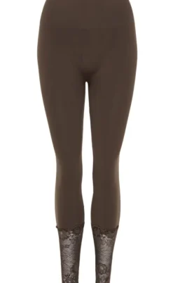 Tim & Simonsen Leggings - Martha Lace - Caffe
