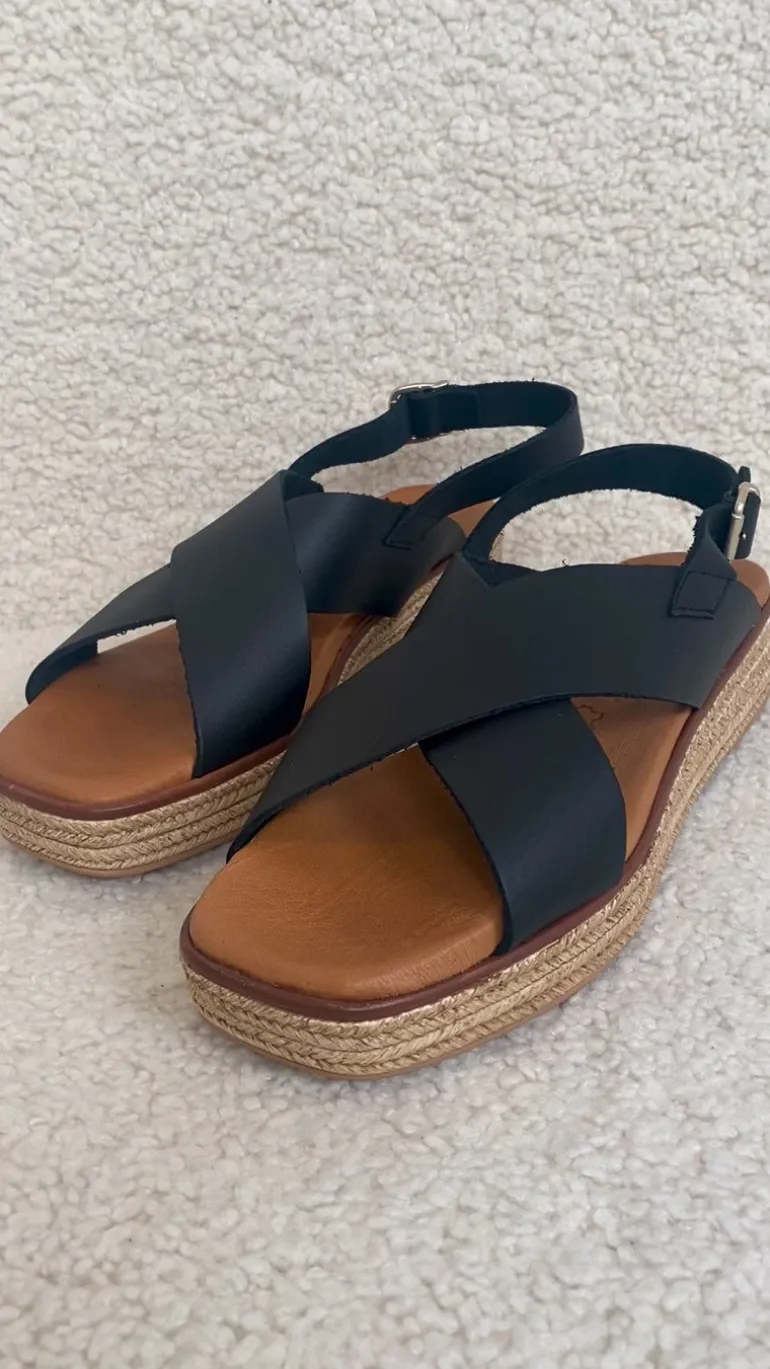 Tim & Simonsen Sandaler - Sussie - Negro