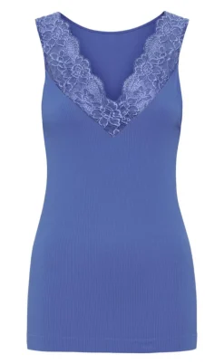 Tim & Simonsen Top - Belen V-lace - Alaska (vendbar)