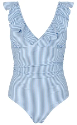Unica Copenhagen Badedragt - Madina - Blue Stripes