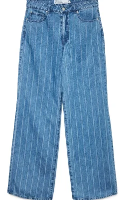 Vero Moda Bukser - Kathy - Medium Blue Denim