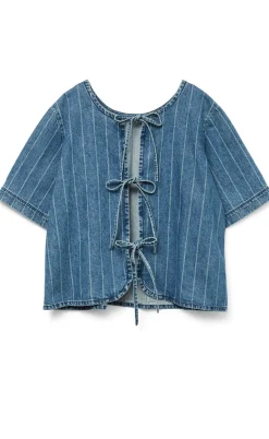 Vero Moda Skjorte - Trille - Medium Blue Denim