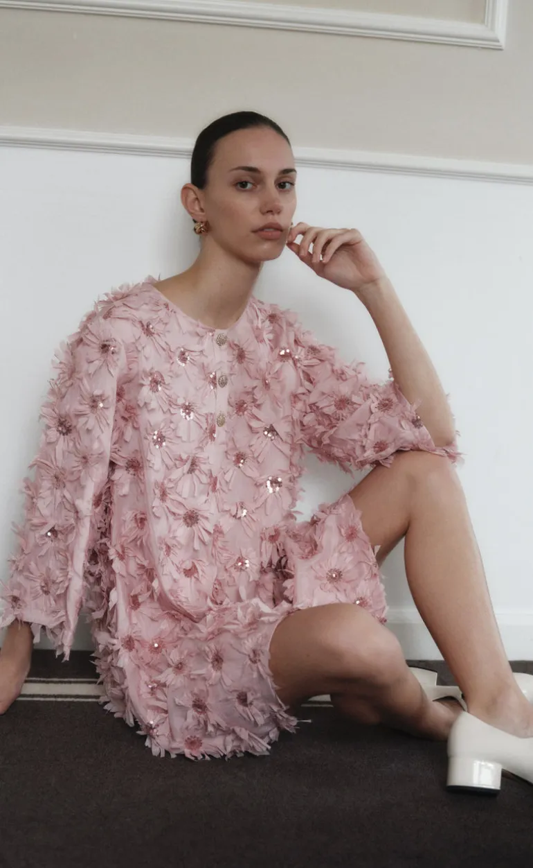 YAS Kjole - Abelone - Romance Rose